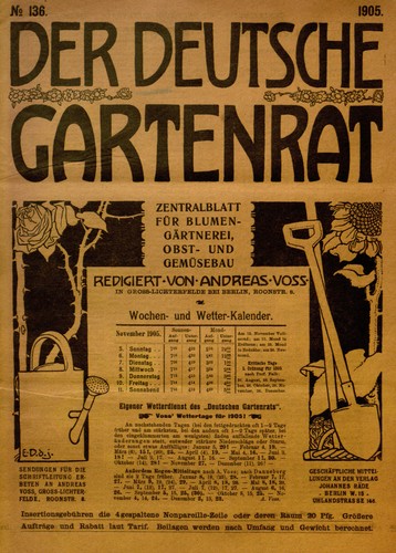 Cover for Der Deutsche Gartenrat