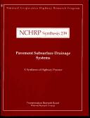 Cover for Pavement subsurface drainage systems