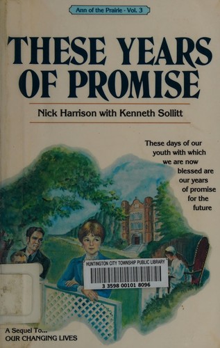 Cover for These years of promise