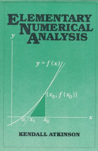 Cover for Elementary numerical analysis