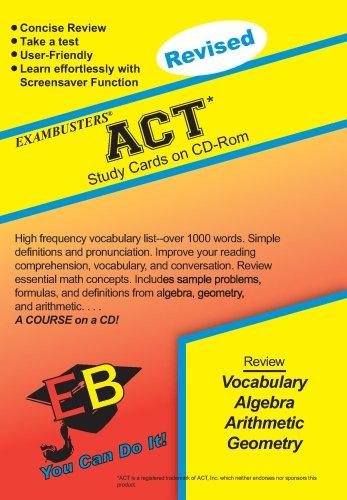 Cover for Ace's ACT CD Software Exambusters Study Cards