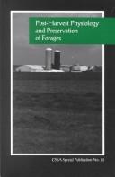 Cover for Post-harvest physiology and preservation of forages