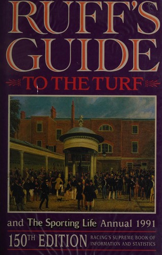Cover for Ruff's guide to the turf, and Sporting Life annual.