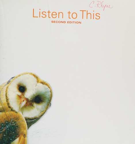 Cover for Listen to this
