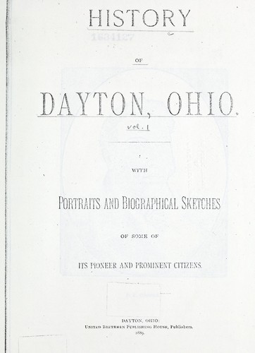 Cover for History of Dayton, Ohio
