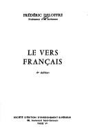 Cover for Le vers français