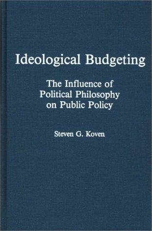 Cover for Ideological budgeting
