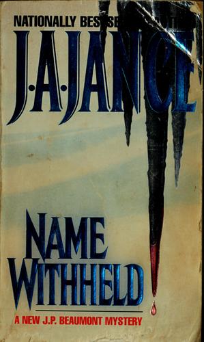 Cover for Name withheld