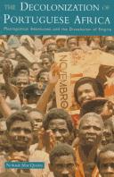 Cover for The decolonization of Portuguese Africa