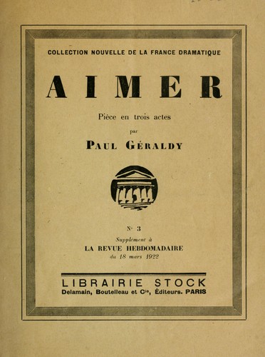 Cover for Aimer