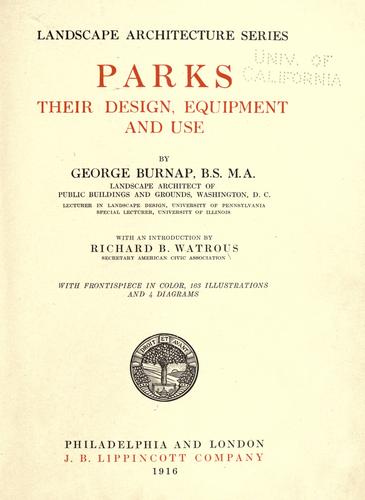 Cover for Parks