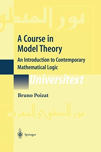 Cover for A Course in Model Theory