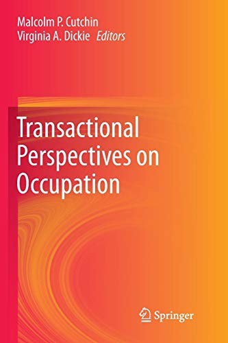 Cover for Transactional Perspectives on Occupation