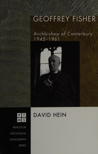 Cover for Geoffrey Fisher