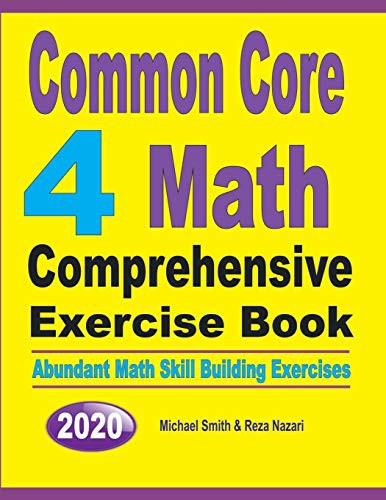 Cover for Common Core 4 Math Comprehensive Exercise Book