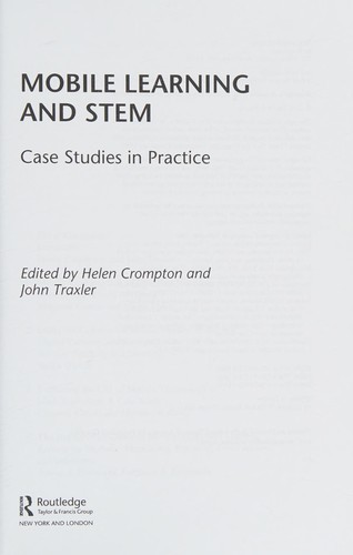 Cover for Mobile Learning and STEM