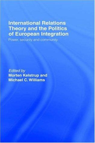 Cover for International Relations Theory and European Integration