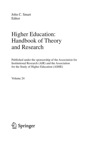 Cover for Higher education
