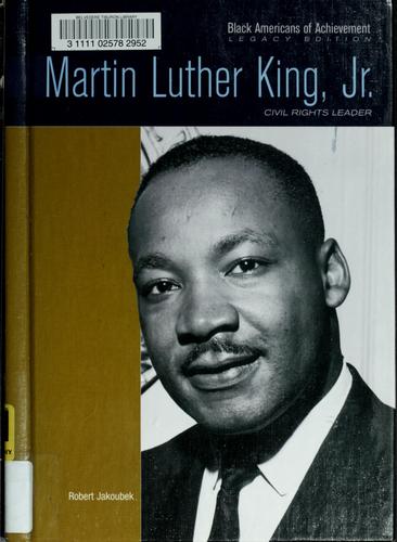 Cover for Martin Luther King, Jr.