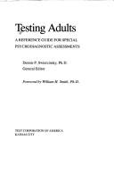 Cover for Testing adults