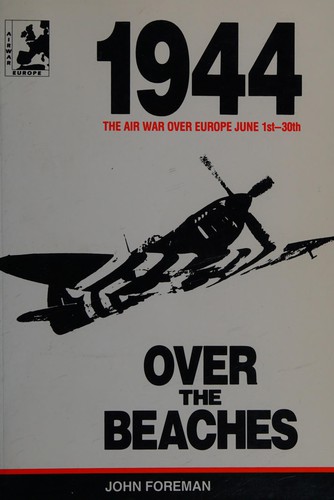 Cover for Over the Beaches (Air War Europe)