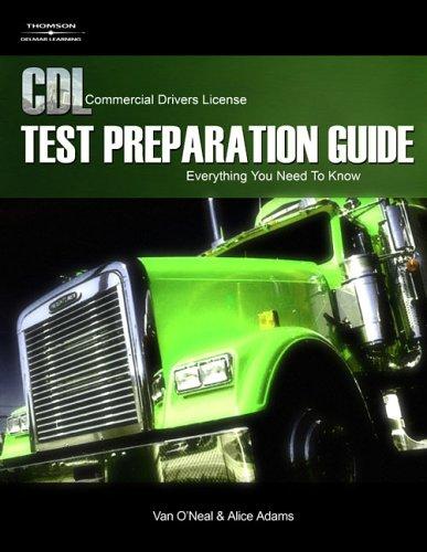 Cover for CDL Test Preparation Guide