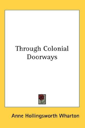 Cover for Through Colonial Doorways