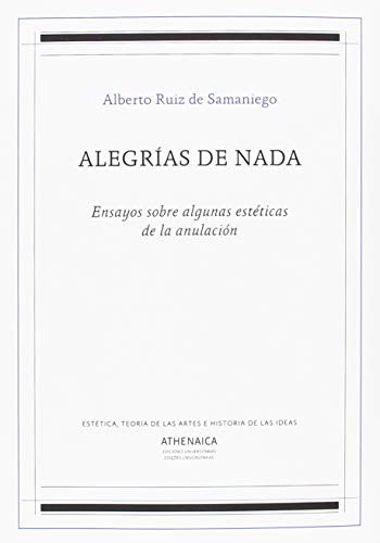 Cover for Alegrías de nada