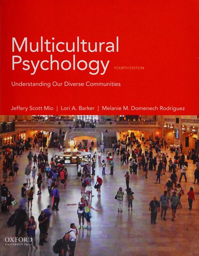 Cover for Multicultural Psychology
