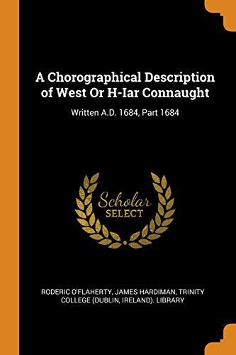 Cover for A Chorographical Description of West or H-Iar Connaught