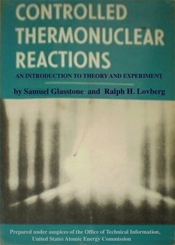 Cover for Controlled thermonuclear reactions