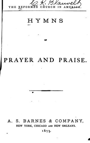 Cover for Hymns of Prayer and Praise