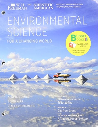 Cover for Scientific American Environmental Science for a Changing World