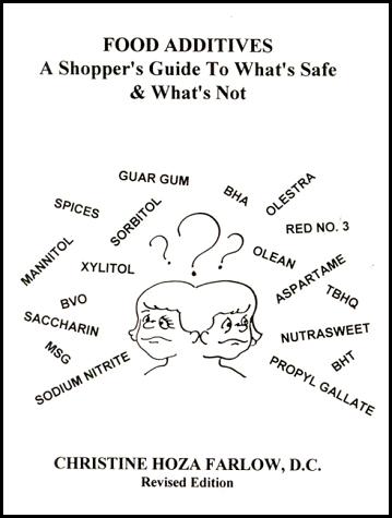 Cover for Food Additives