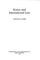 Cover for Korea and international law