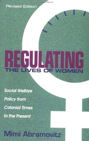 Cover for Regulating the lives of women