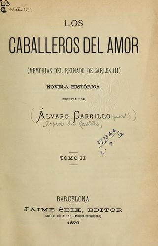 Cover for Los caballeros del amor