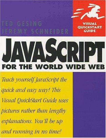 Cover for JavaScript for the World Wide Web