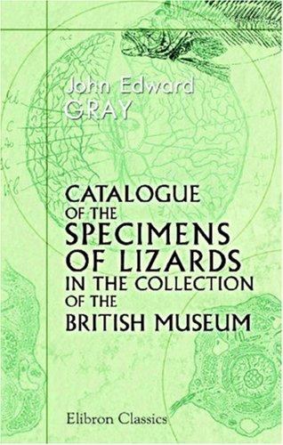 Cover for Catalogue of the Specimens of Lizards in the Collection of the British Museum