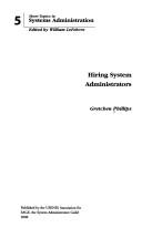 Cover for Hiring System Administrators (SAGE Short Topics in System Administration)