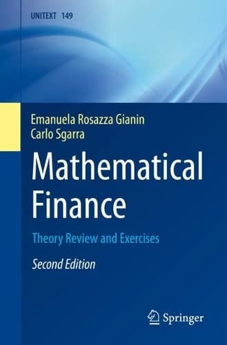 Cover for Mathematical Finance