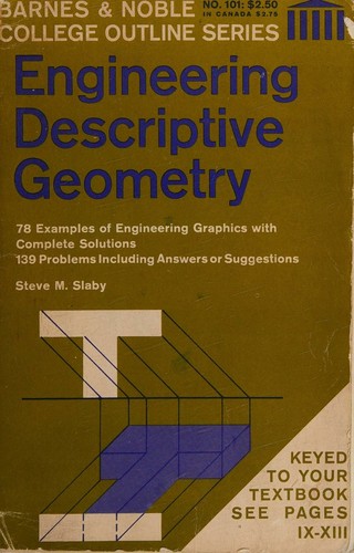 Cover for Engineering descriptive geometry