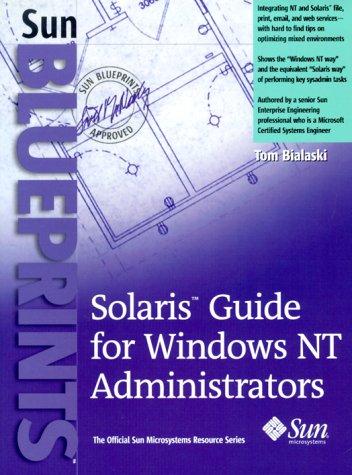Cover for Solaris guide for Windows NT administrators