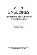 Cover for More Englishes