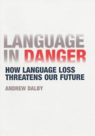 Cover for Language in danger