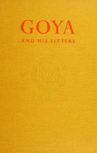 Cover for Goya and his sitters