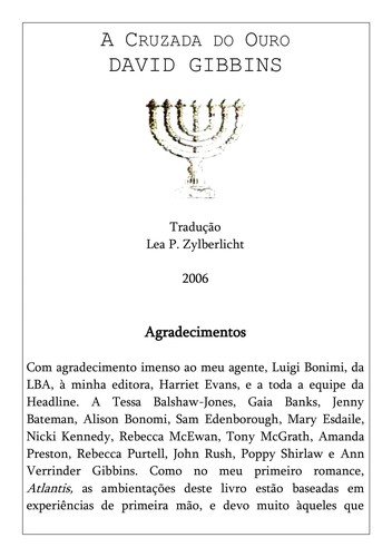 Cover for A cruzada do ouro