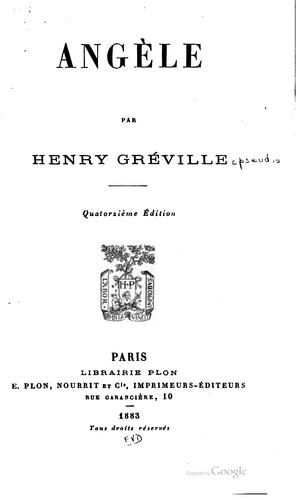 Cover for Angèle
