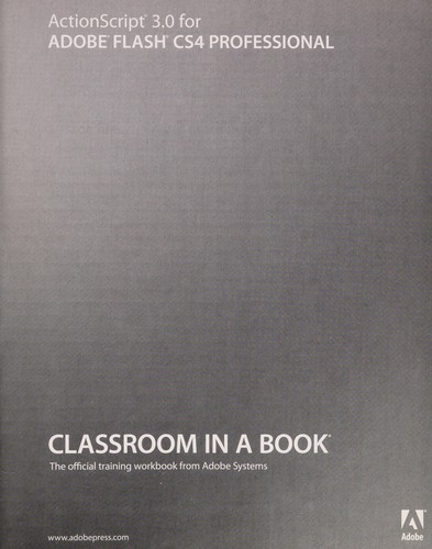Cover for Actionscript 3.0 for Adobe Flash CS4 professional