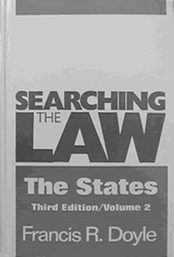 Cover for Searching the Law